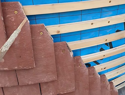 Why do we cut the corners off Roof Tiles?