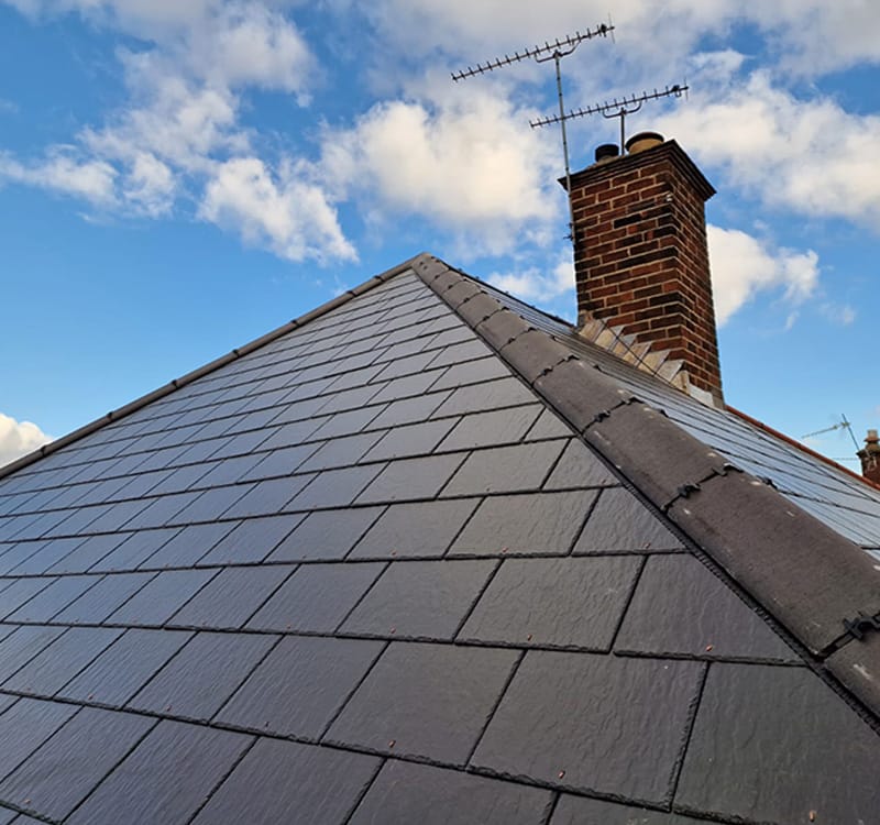 Quality roofing work