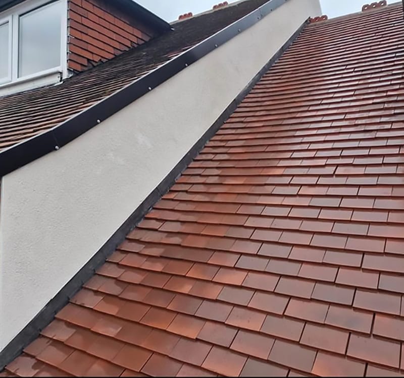 Quality roofing work
