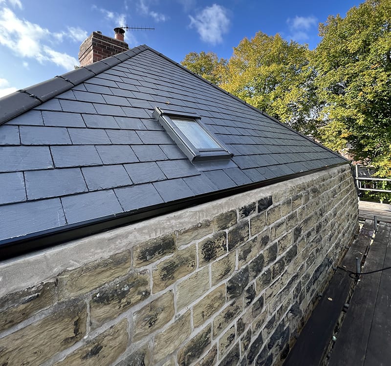 Quality roofing work