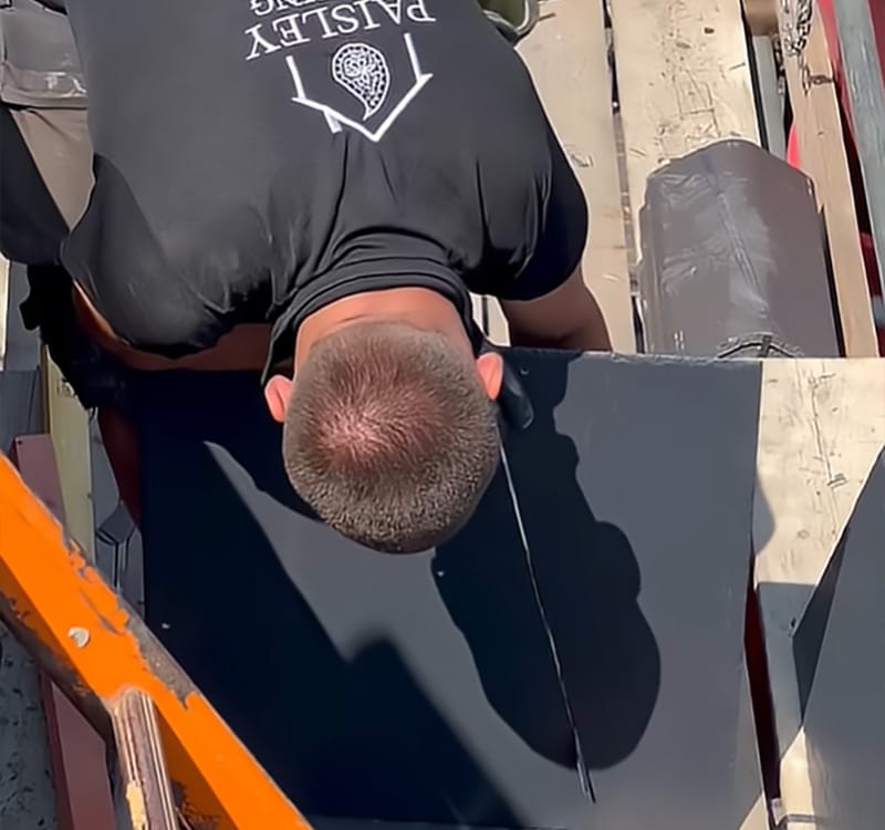 How to cut slates